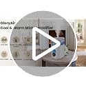 Large Room Humidifier with Cool & Warm Mist 6L for Bedroom and Living Room