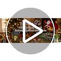 12Pcs 14" Mini Christmas Wreaths for Cabinets Small Wreaths with Velvet Bow