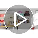 Heavy Duty Garage Wall Shelves with Wire Baskets - Metal Variation
