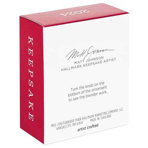 Hallmark Keepsake 1.7" Mini Christmas Ornament 2024, Bitty Blender, Food Gifts