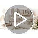 Boho Lumbar Throw Pillow Cover 14x36 Cream White - Handmade Accent Cushion