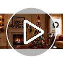 ANTSJU 7.5Ft Prelit Collapsible Artificial Christmas Tree with Warm White Lights - Green, Foldable Holiday Decor