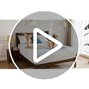 King Waterproof Mattress Pad with Memory Foam & Bamboo Cooling Cover - 78x80 in
