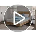 EGOHOME Twin 3-Inch Cooling Gel-Infused Memory Foam Mattress Topper