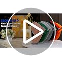 4 Pack Acrylic Hat Organizer for Baseball Caps No Installation - Clear