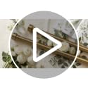 Gold Curtain Rods 2 Pack - Adjustable 66-120 Inches Heavy Duty Brass Support with Solid Metal Finials - Farmhouse Style
