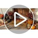 Fall Welcome Door Mat 24x36 Inches with Maple Leaves Non Slip Outdoor Indoor