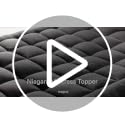 Dark Gray King Mattress Topper - Ultra Soft Memory Foam Bed Topper for Back Pain Relief