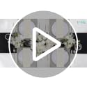 Disposable White Plastic Plates - Beaded Edged, Heavy Duty, 60pcs - Elegant Partyware