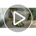 Ample Monstera Green Leaf Bathroom Rug 23.5x31.5 Non-Slip Absorbent Bath Mat