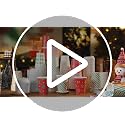 Funtery Christmas 16 oz Disposable Coffee Cups with Lids - 120 Pack, 6 Styles, Hot Cocoa & Party Drinkware