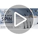 Leebein Electric Spin Scrubber - Black, Cordless Bathroom & Floor Cleaner with 8 Brush Heads