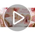 Pink Baroque Disposable Plates Set - Large & Small for Baby Shower Wedding Party