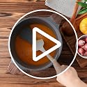 Nonstick Stock Pot with Lid 4.5 Quart Gray - Induction Compatible, Easy to Clean