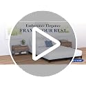Nailsong 3-Inch Low Profile Queen Bed Frame - Sturdy Metal Platform