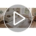 6x9 Brown Grey Washable Abstract Area Rug - Soft Non-Slip Indoor Floor Carpet for Living Room & Bedroom