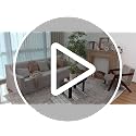 GENIMO 8x10 Light Taupe Brown Washable Area Rug - Non Slip Living Room Decor