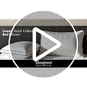 White Queen Size Luxury Hotel Collection Pillows Set of 2 - Soft Medium Support