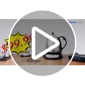 Bonavita 1L Digital Variable Temperature Gooseneck Electric Kettle - Plastic Black