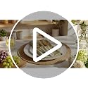 300 Pcs Gold Plastic Silverware Set with White Handles - Disposable Flatware