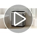 2-Section Laundry Hamper with Lid - 140L Steel Frame Removable Washable Liners