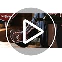 Large Crystal Wine Decanter with Built-In Aerator - 750ml