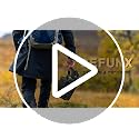 DEFUNX 64 Oz Insulated Water Bottle with Sleeve & Strap - All Black, Half Gallon Sports Jug